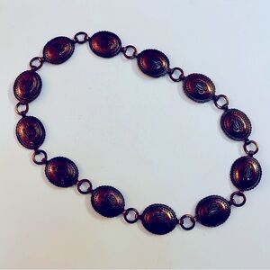 VNTG Copper Conch Necklace/Belt